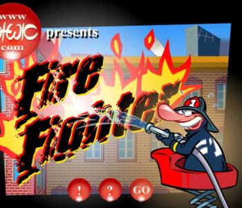 Firefighter in the city game