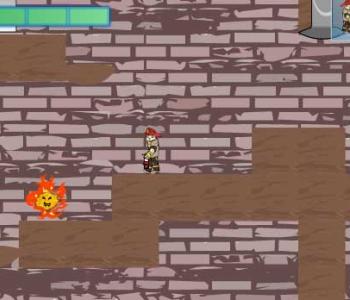 Firefighter platform game